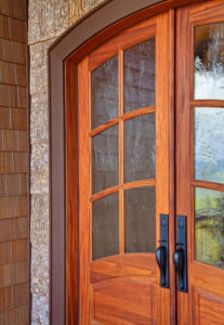 Glass Front Door