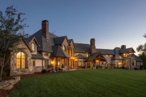 Estate home designed by architects at ACM Design in Asheville, NC