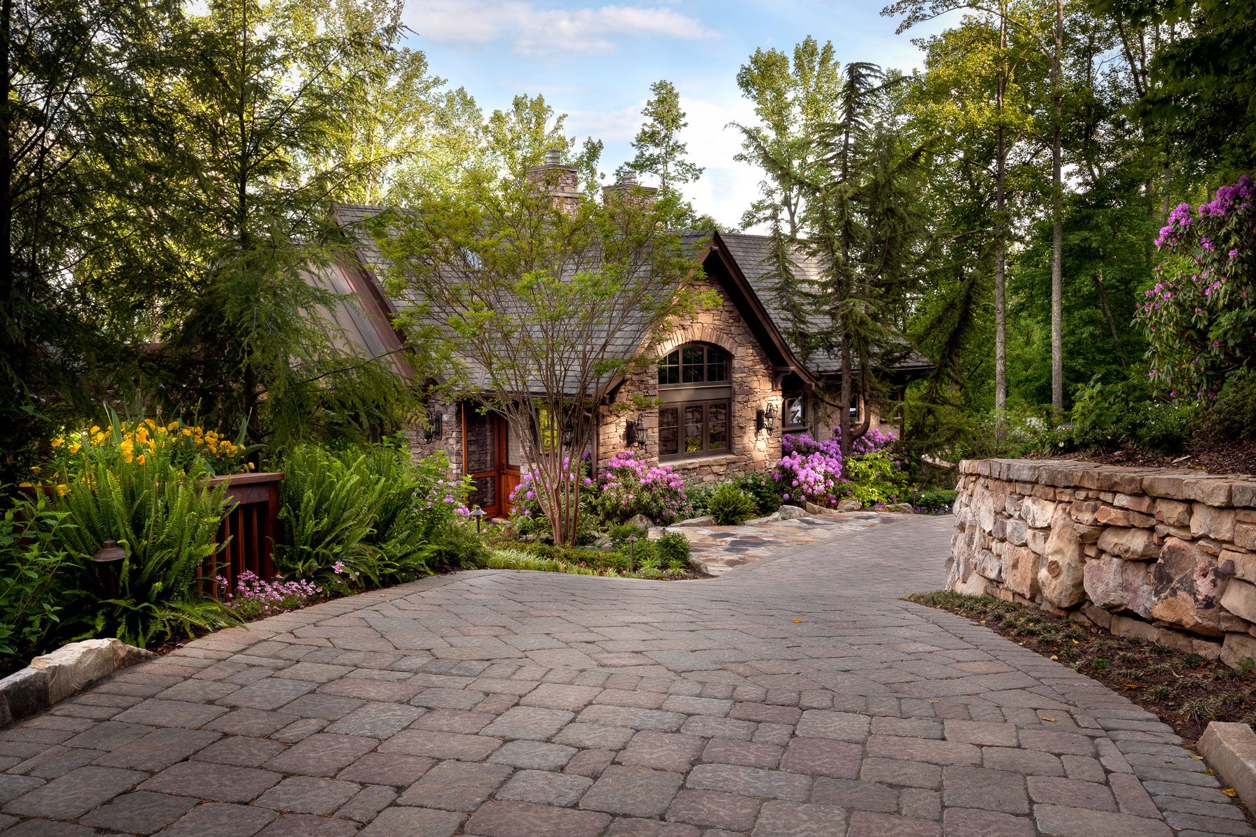 New Guest House added to mountain estate home in Asheville, NC