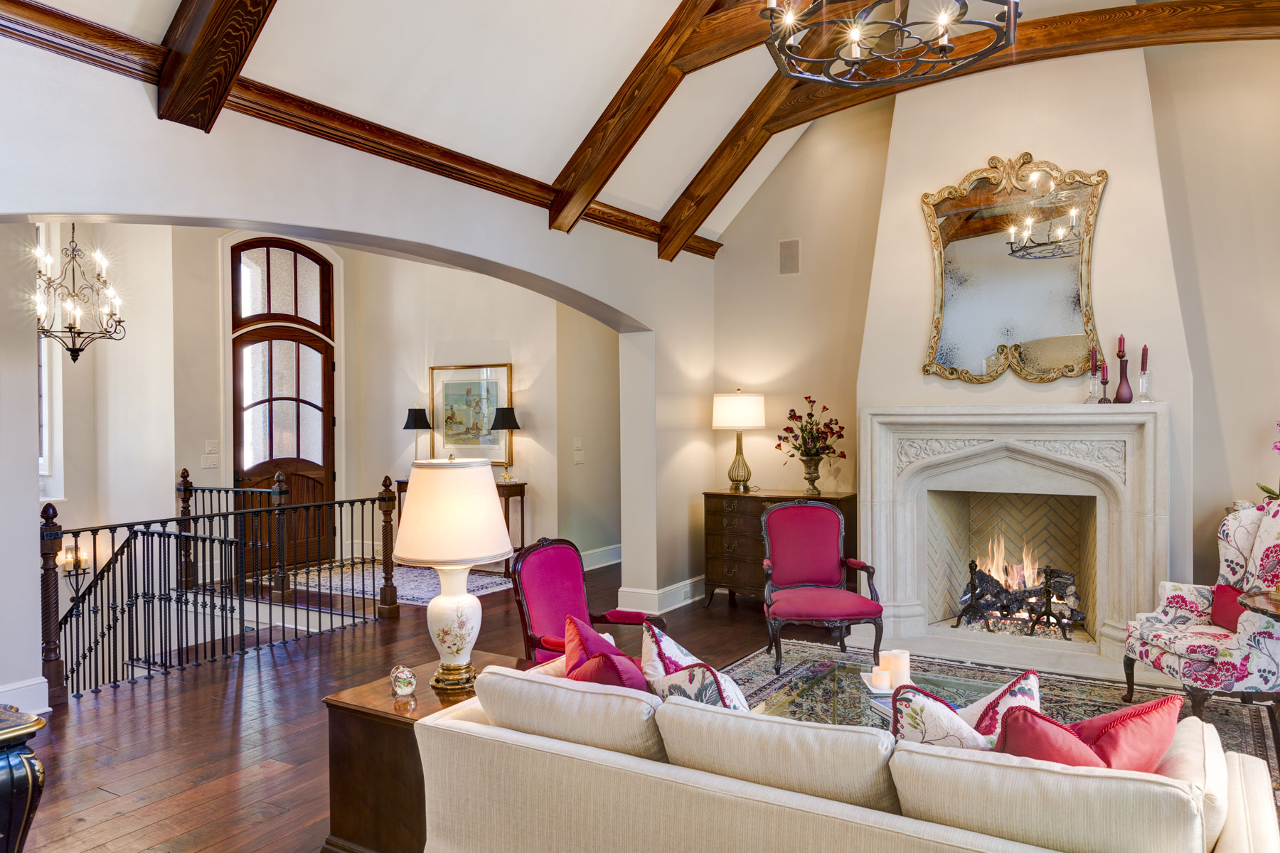 Living Room in the Biltmore Forest Ramble Romantic