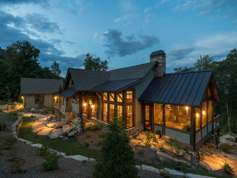 Acm Design Award Winning Mountain Home Architects