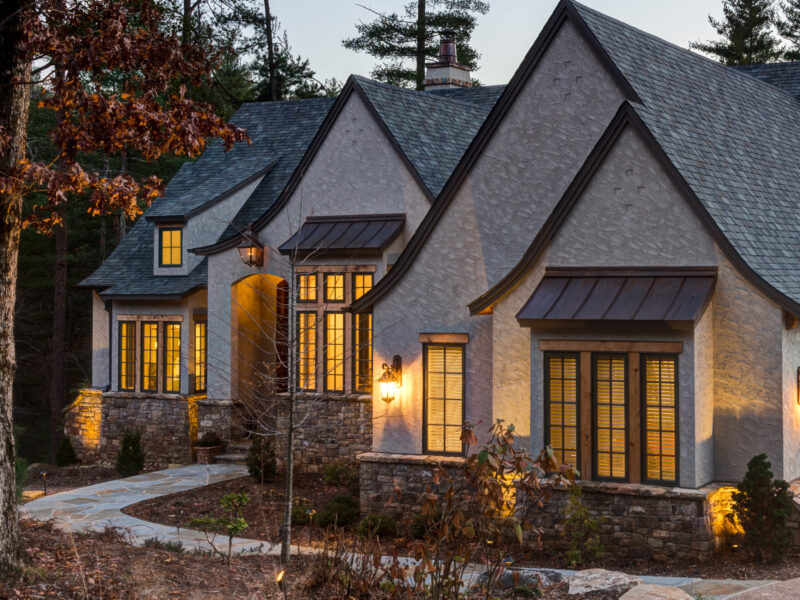 European style home for the Ramble Biltmore Forest design by ACM Design architecture & interiors