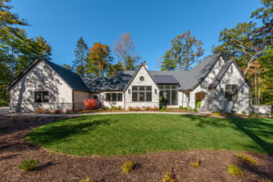 Luxury retirement home design for stone house in the mountain community of Asheville, NC