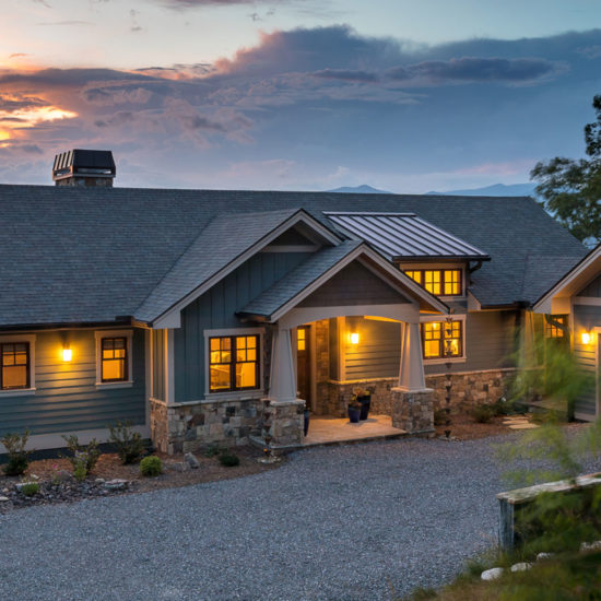 Steep Slope Mountain home Designed by the Architects and Designers at ACM Design