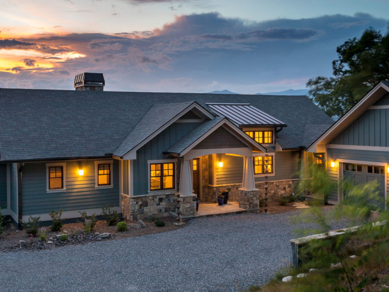 Steep Slope Mountain home Designed by the Architects and Designers at ACM Design