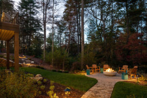 Designing an outdoor entertaining area in Asheville, NC