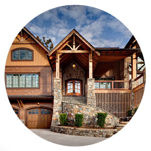 Mountain Home Architects to design custom mountain home.