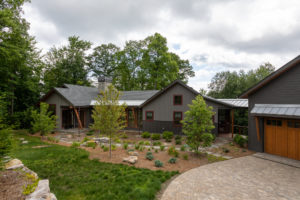 Modern yet rustic craftsman home with industrial touches