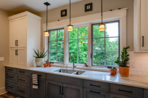 Blending modern mountain with craftsman and industrial in the kitchen