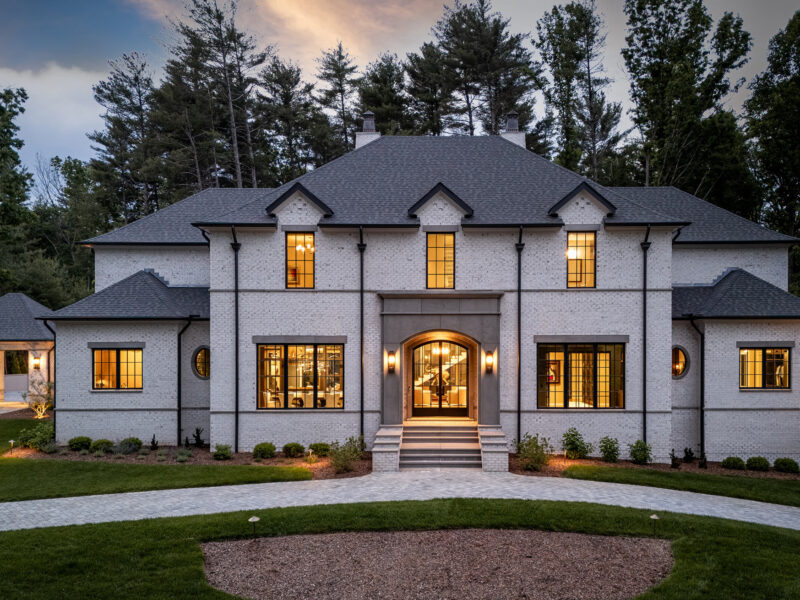 Asheville architecture firm, ACM Design creates European-inspired Manor home for clients in The Ramble