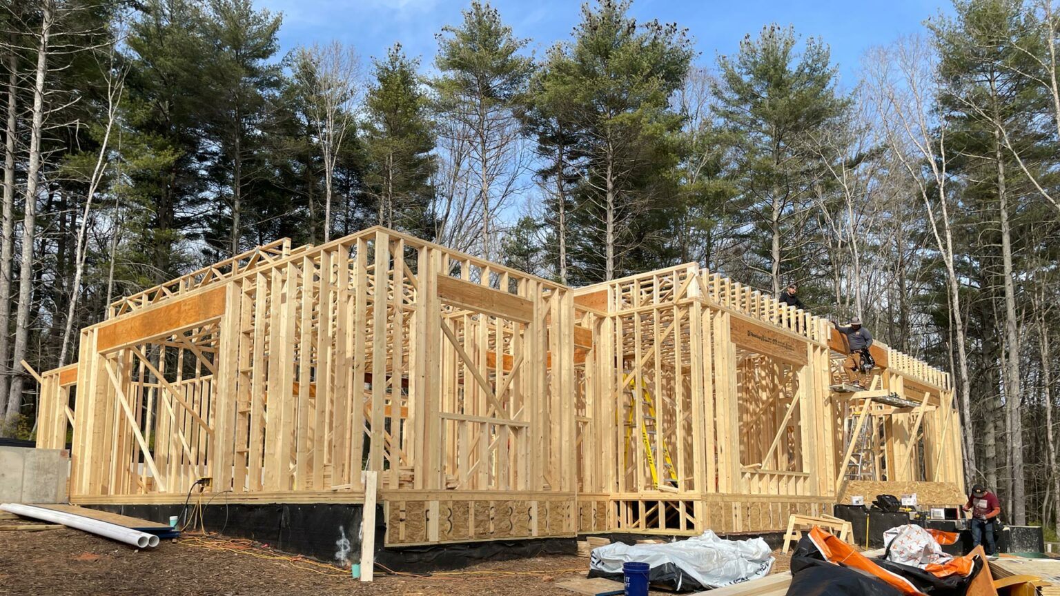 New home in Asheville's premier community, The Ramble, designed by ACM