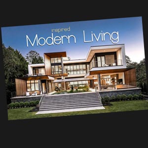 Inspired Modern Living book featuring ACM Design