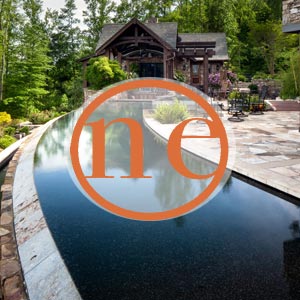 One Kindesign features Modern Rustic Mountain Estate Home in Asheville, NC designed by architect Amy Conner-Murphy